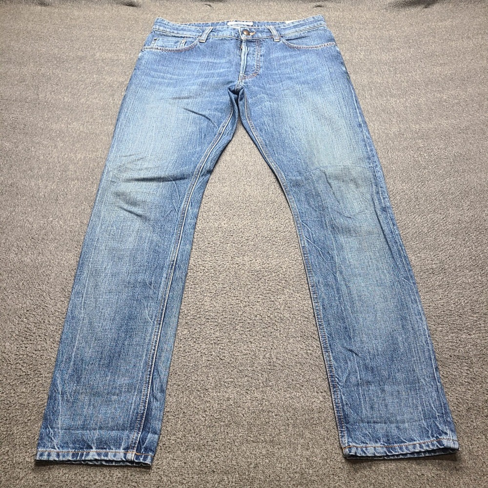 Wunderwerk Rigid Kate Denim Jeans Mens 30x32 Blue Excellent Organic Cotton